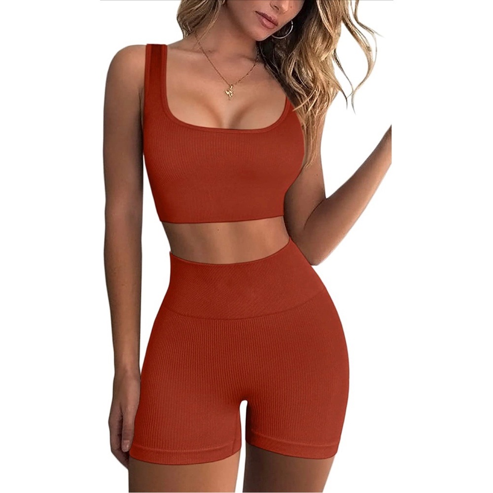 Brick Orange Athletic Set